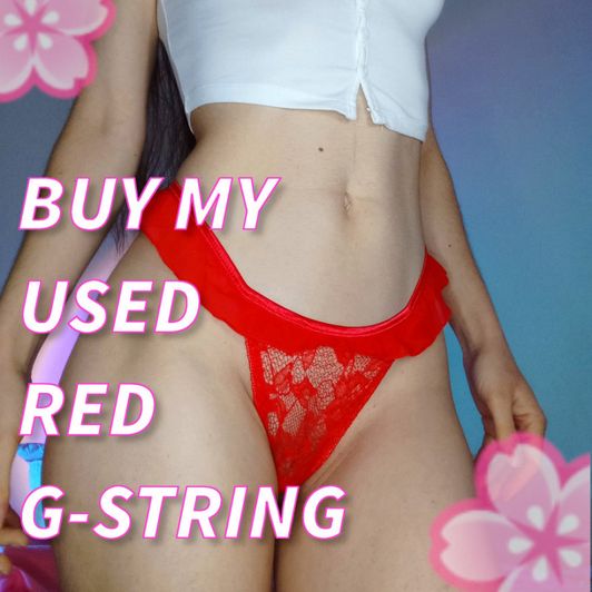 Buy my USED RED G STRING