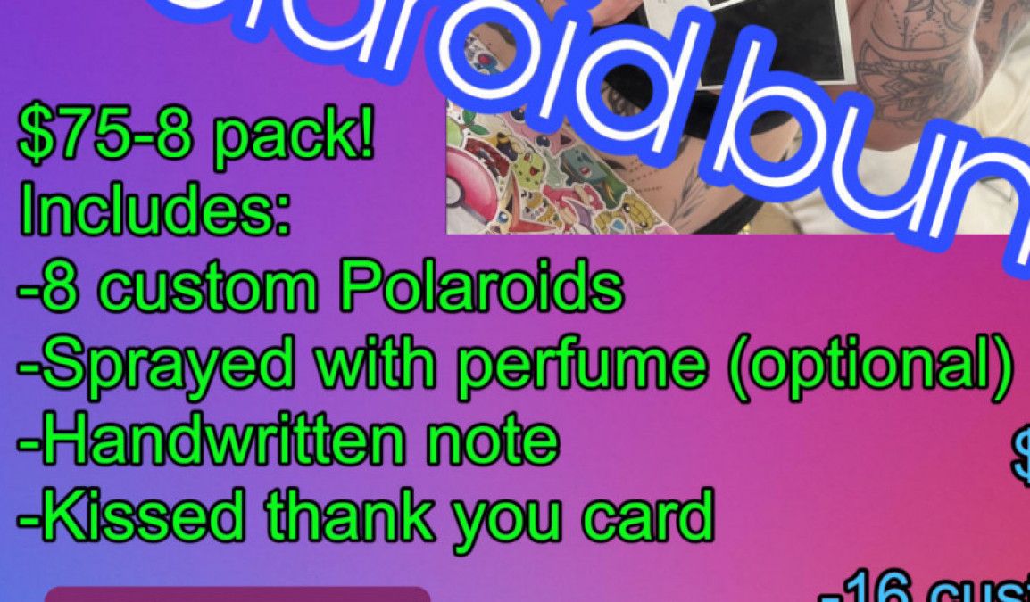 8 polaroid bundle