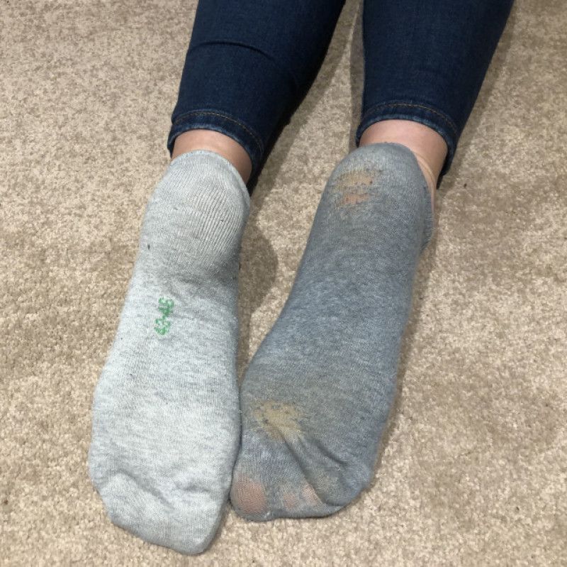 Dirty sweaty unmatched socks for sale