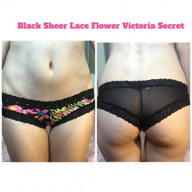 Black Sheer  Victoria Secret Panties