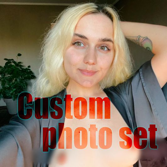 Custom photo set