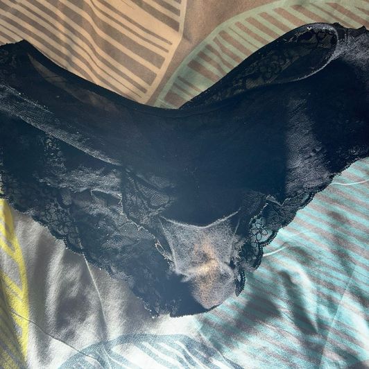 Black Panty Used as seen in the photo