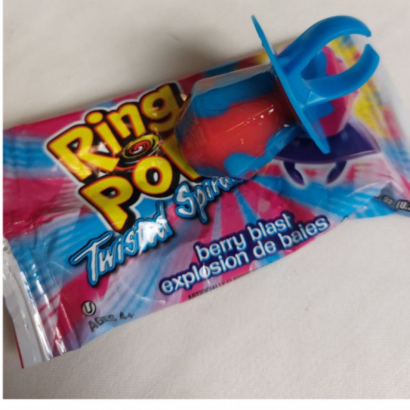 Cum covered Ring Pop