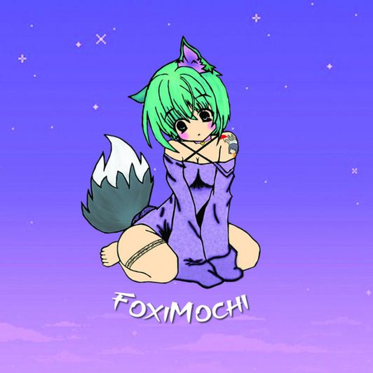 FoxiMochi Logo Sticker LIMITED STOCK!