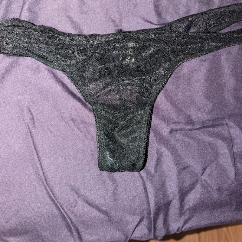 Cute lace thong