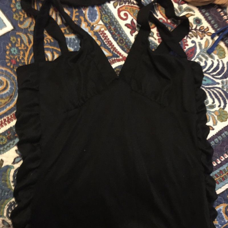 Black Strappy Dress