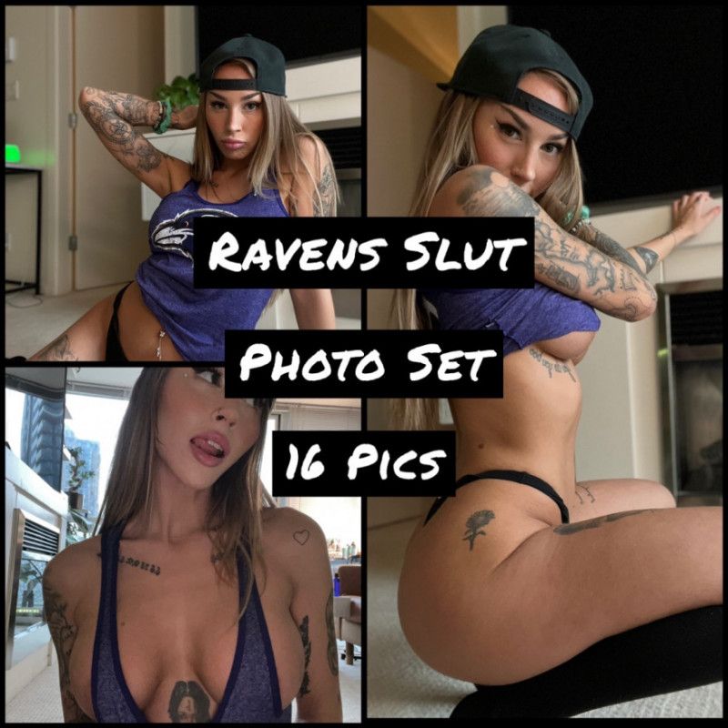 Ravens Slut Photo Set