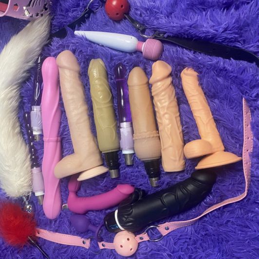 Spoil me with new sex toy