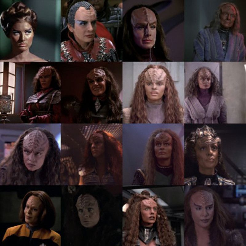 Different Klingon cosplay