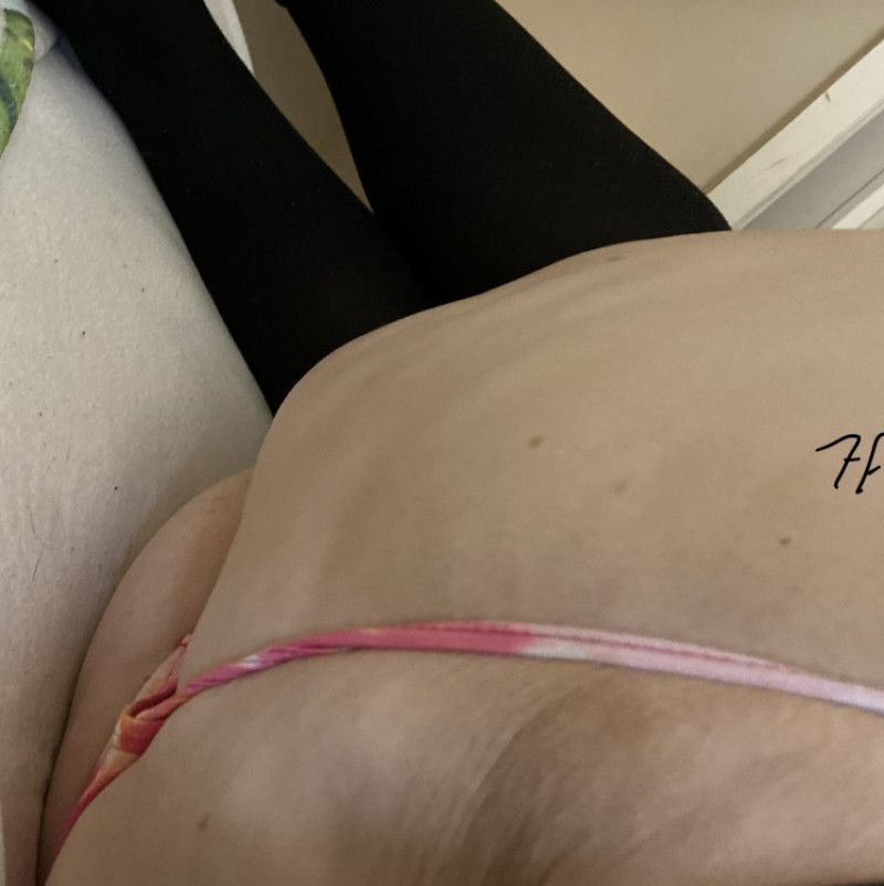 BBW Goddess Used Lemon Gstring