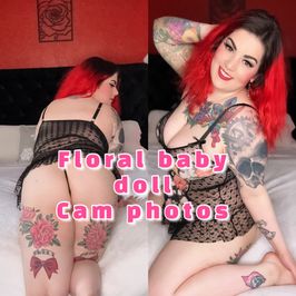 Floral Babydoll Cam Photos