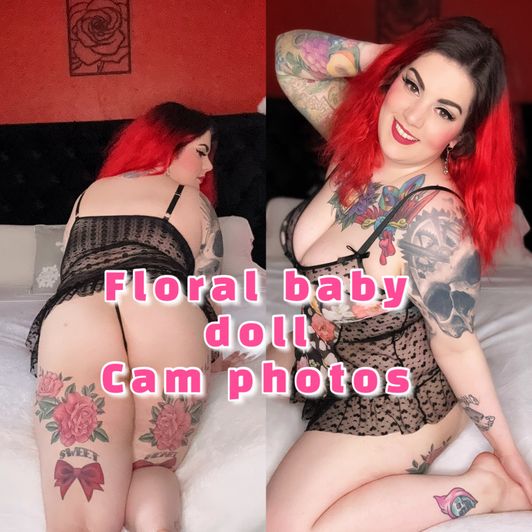 Floral Babydoll Cam Photos