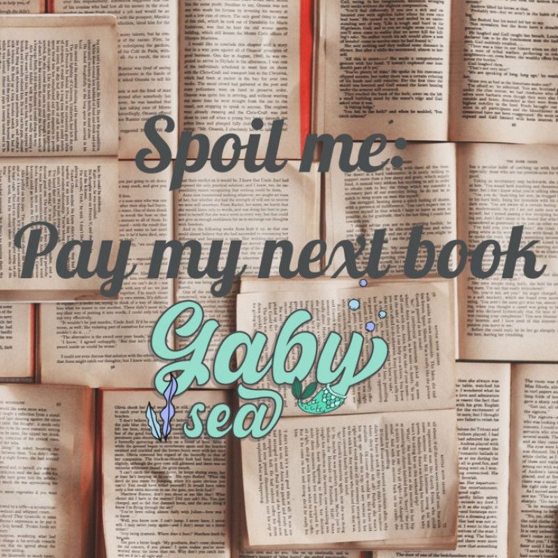 Spoil me: Pay for my next book