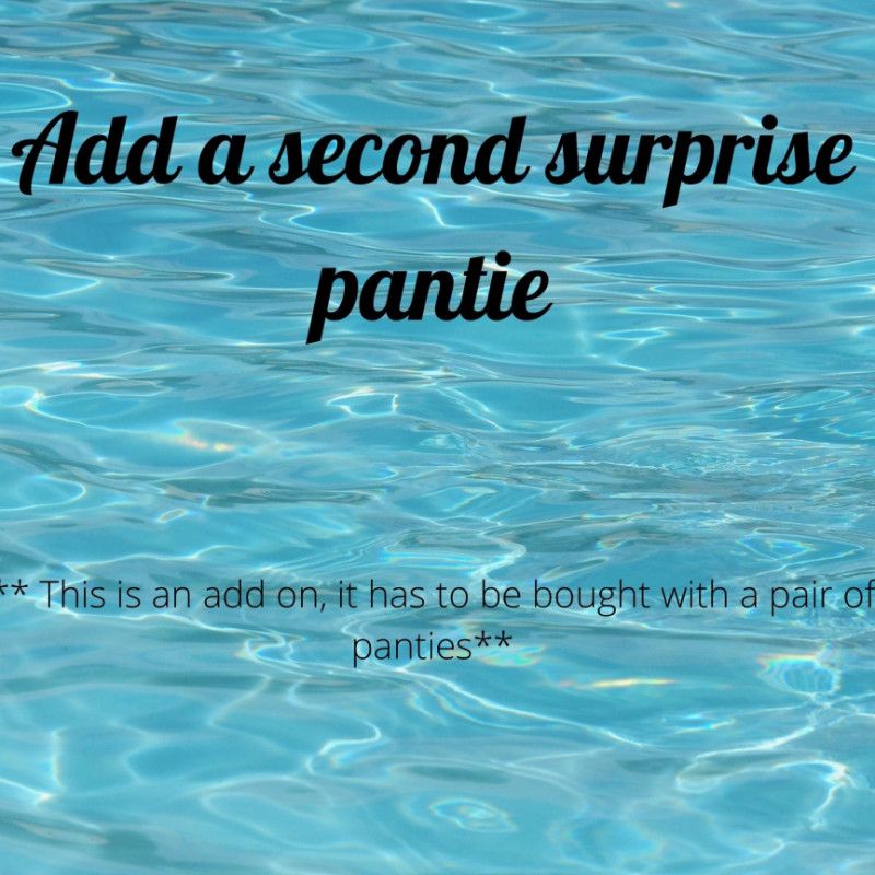 Add on: surprise panties