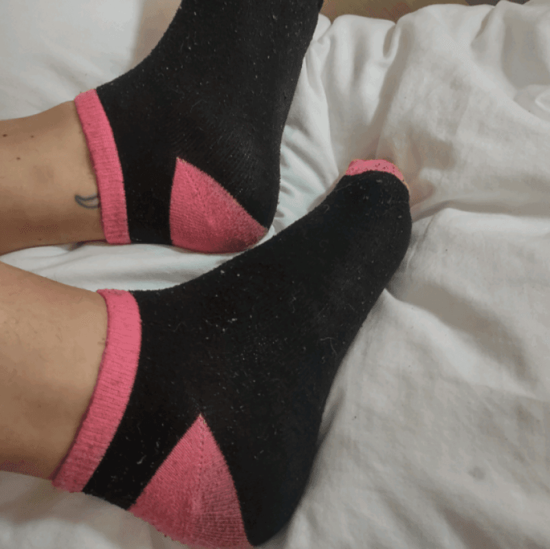 Everyday old ankle socks