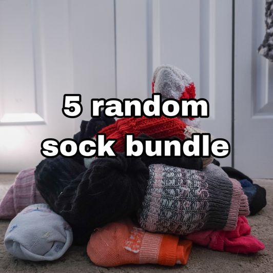 5 random sock bundle