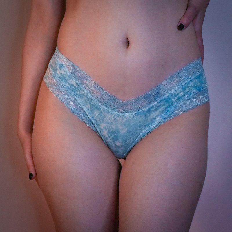 48h Blue Pastel Panties XS Petite