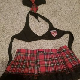 Hustler School Girl Outfit Worn