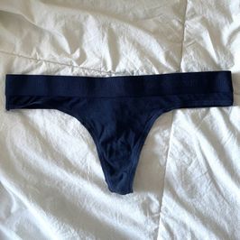 VS Navy Blue Thong