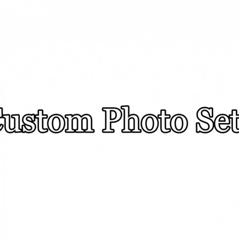 Custom Photo Set