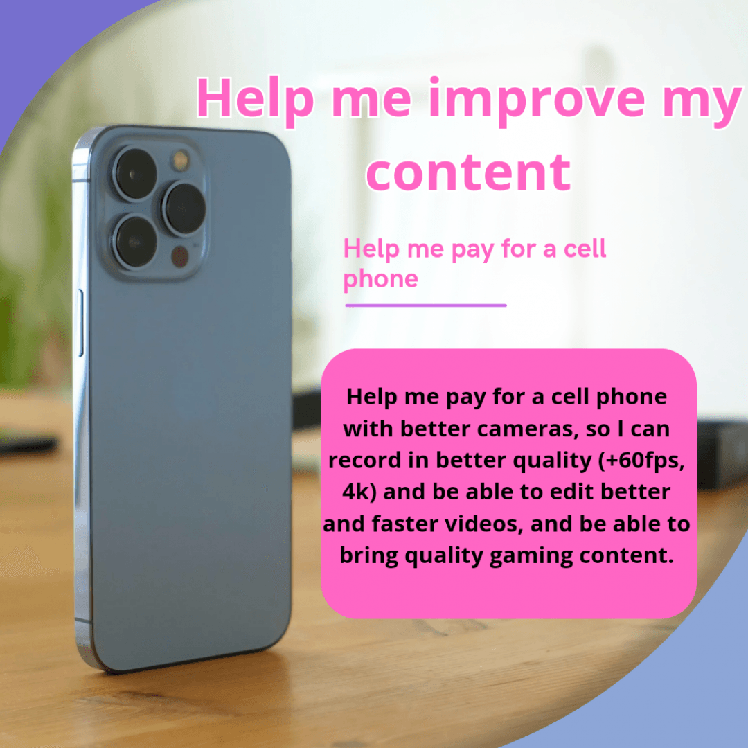 Help me pay for a cell phone