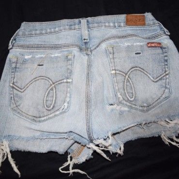 Cut Off Jean Shorts