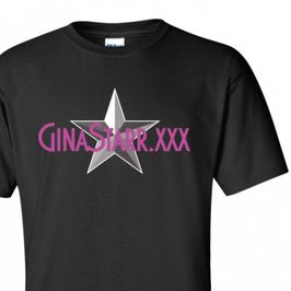 LIMITED Black Gina Starr Tee Shirt LG