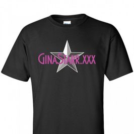 LIMITED Gina Starr Black Tee Shirt XL