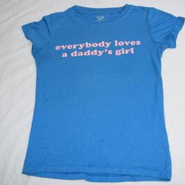 Blue Everybody Loves a Daddys Girl