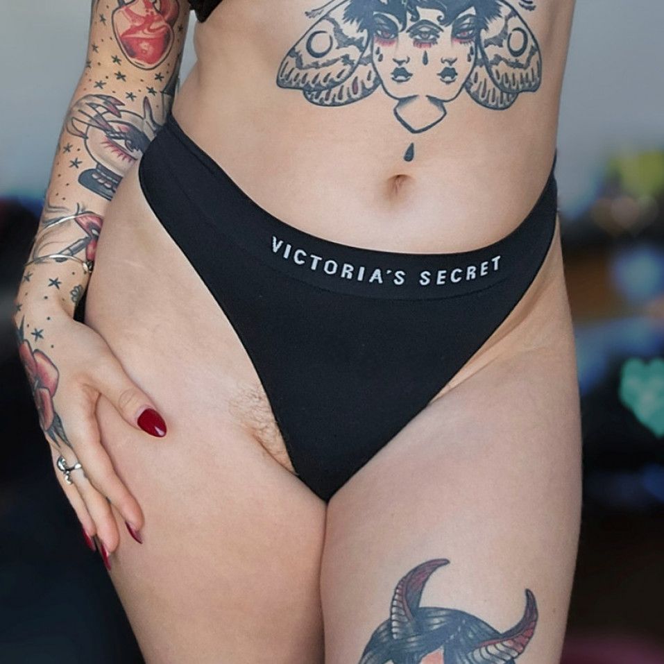 Victorias Secret Thong Black