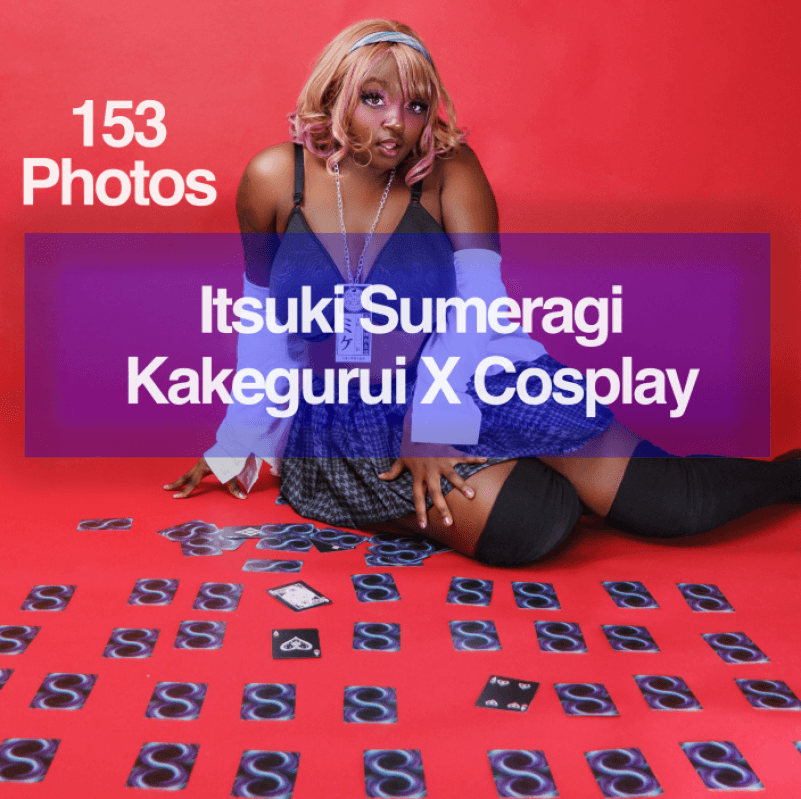 Kakegurui Anime Cosplay Photo Set