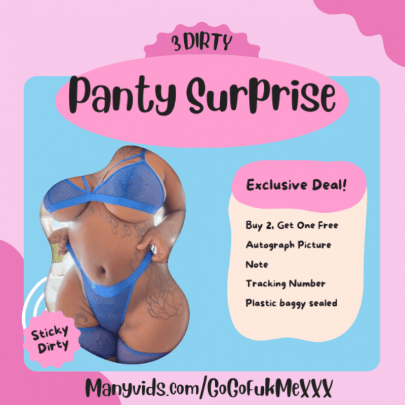 PANTY SURPRISE!!!