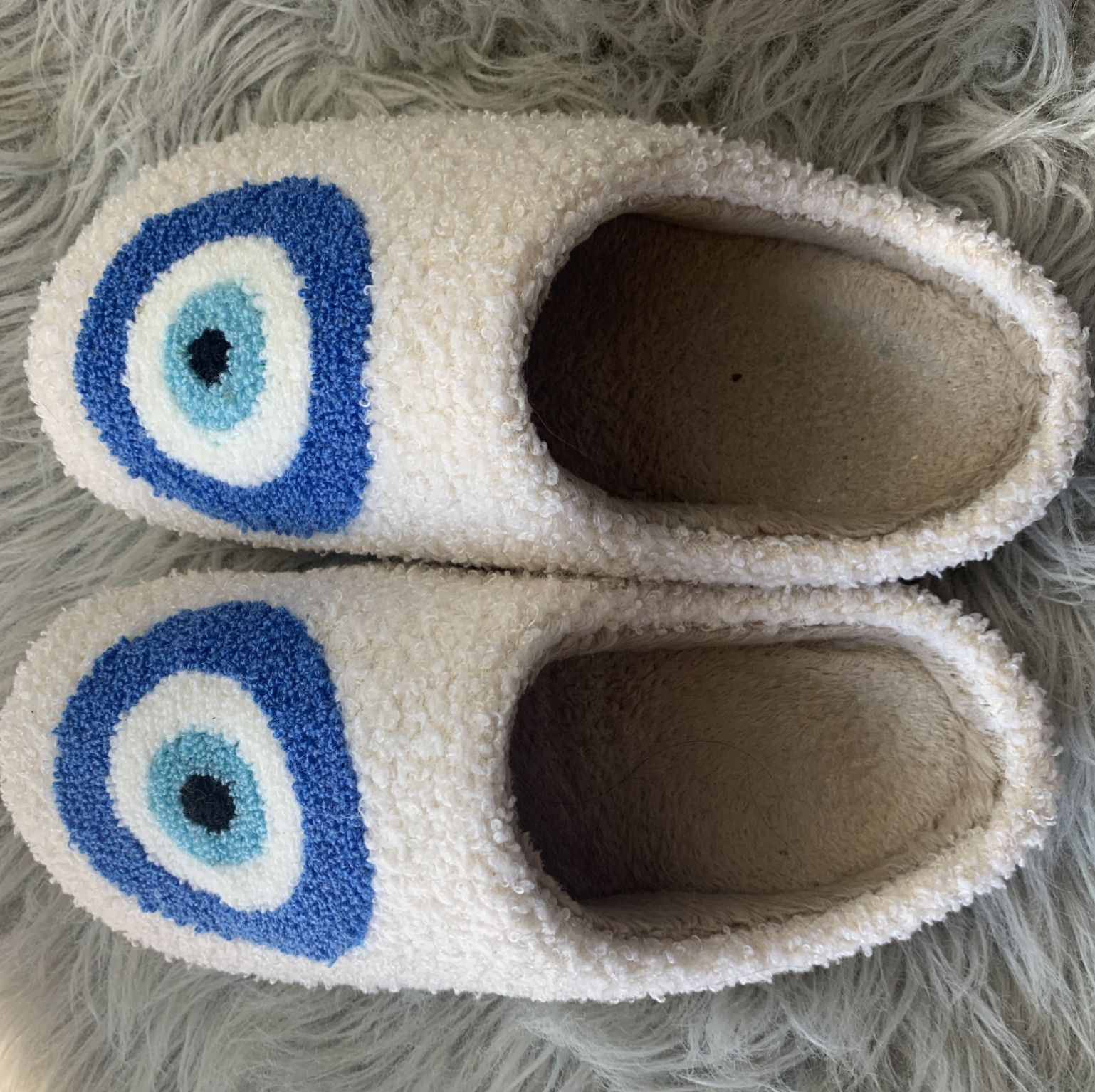 Worn Nazar House Slippers