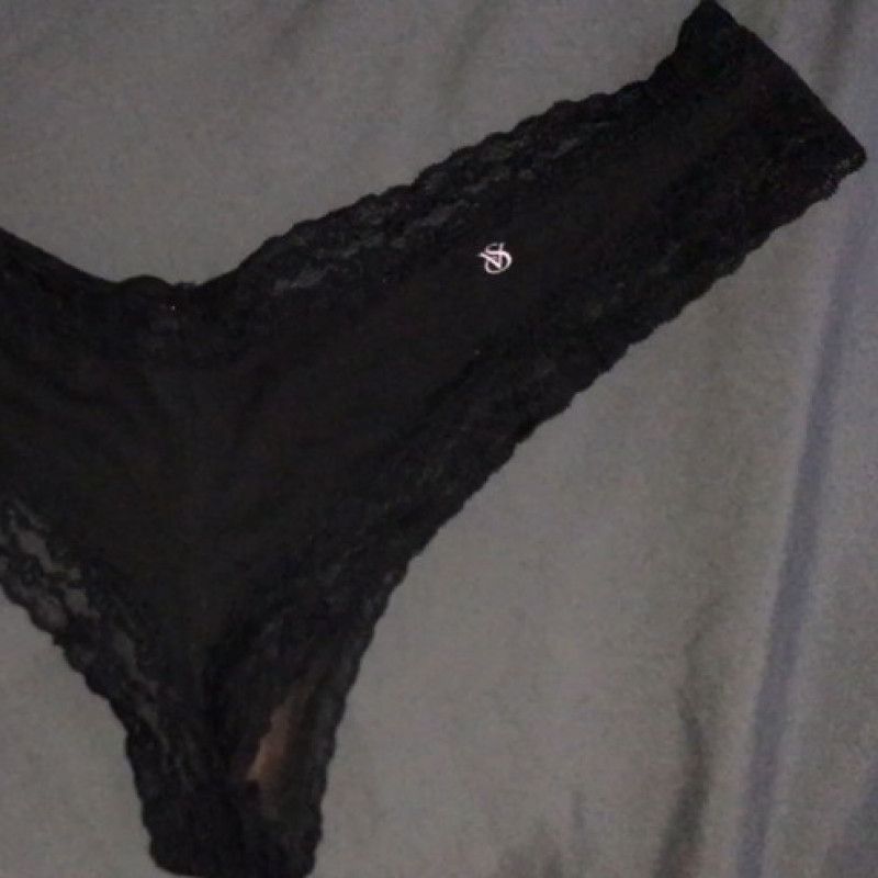 Black Victoria Secret Panties