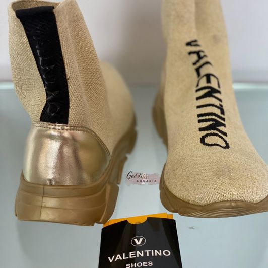 Gold Valentino Gravani Shoes
