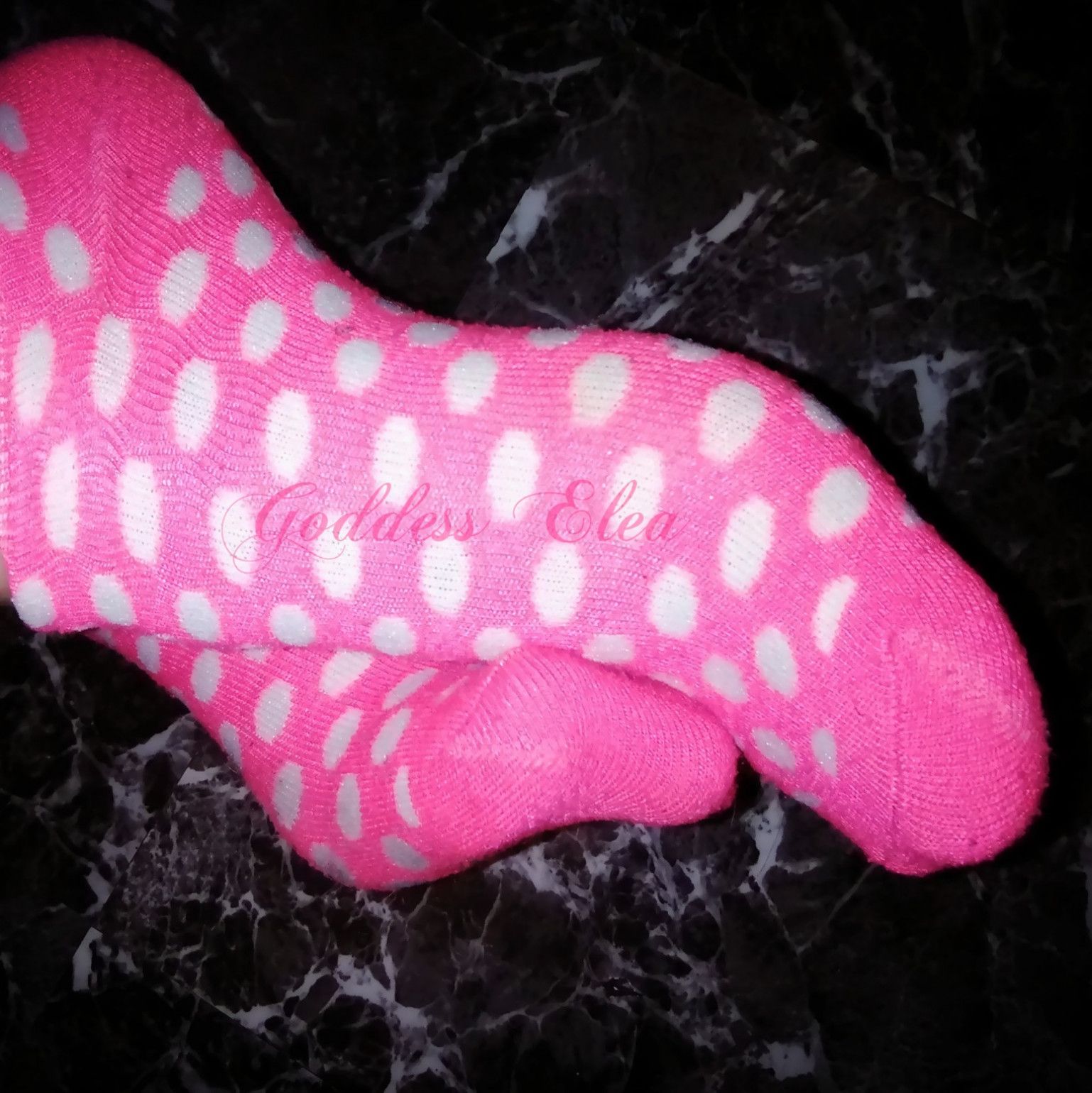 more fun with mein polkadot socks photo set