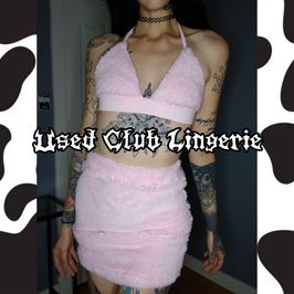 Worn Fluffy Club Outfit