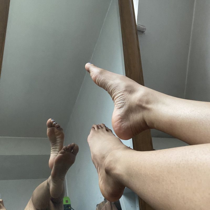 Soles in the air