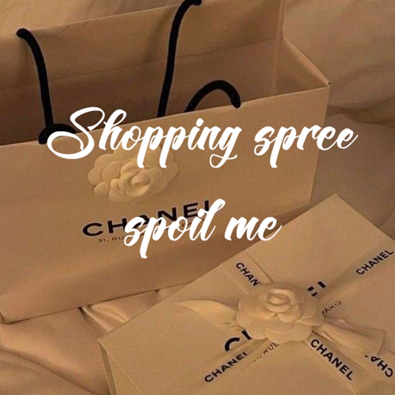 Spoil me with a shopping spree