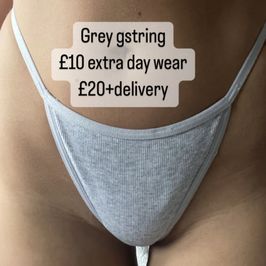 GREY GSTRING