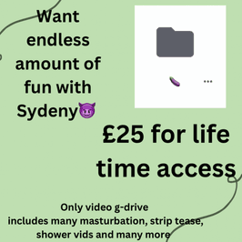 Masturbate with Sydeny