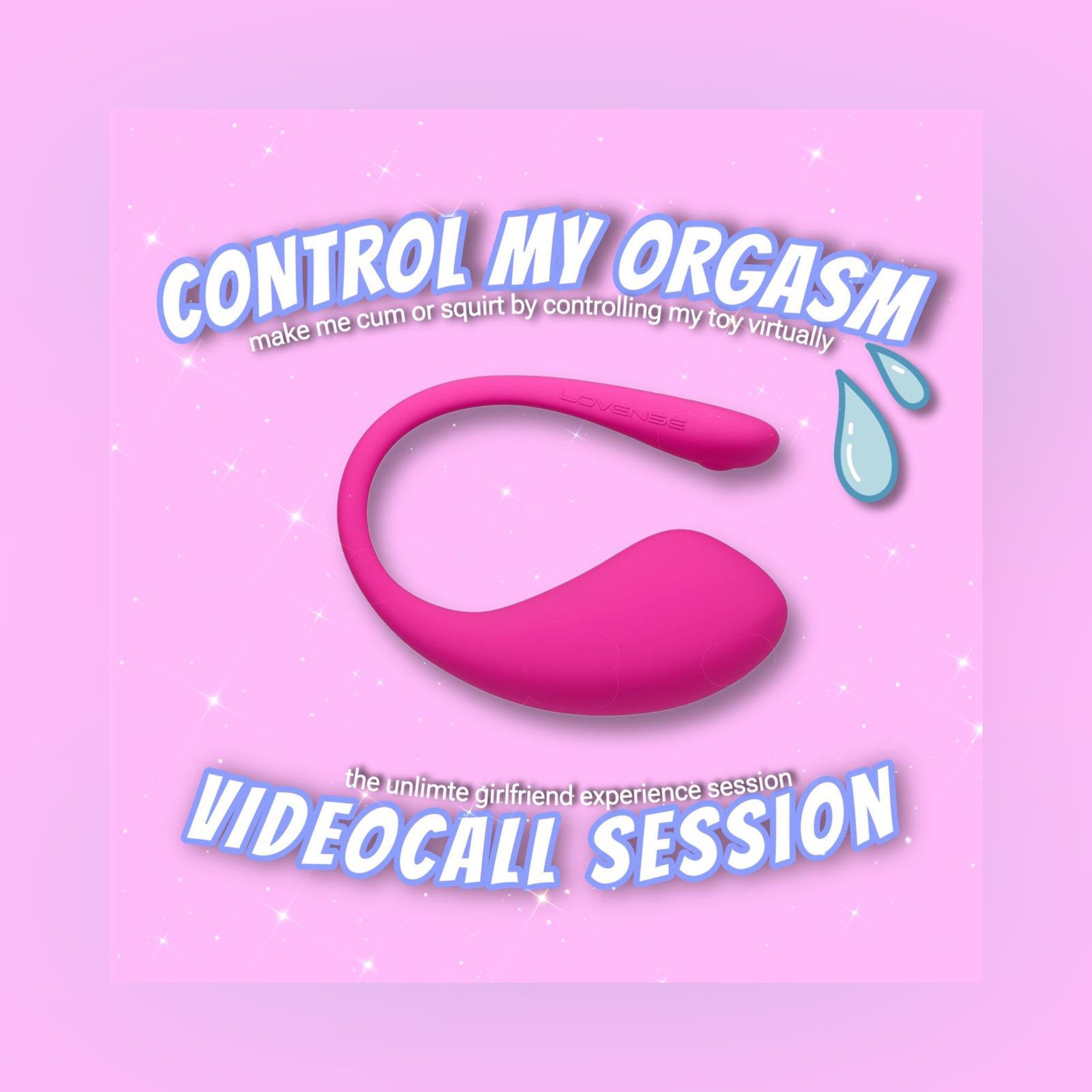 Control My Lovense Vibrator Videocall Session