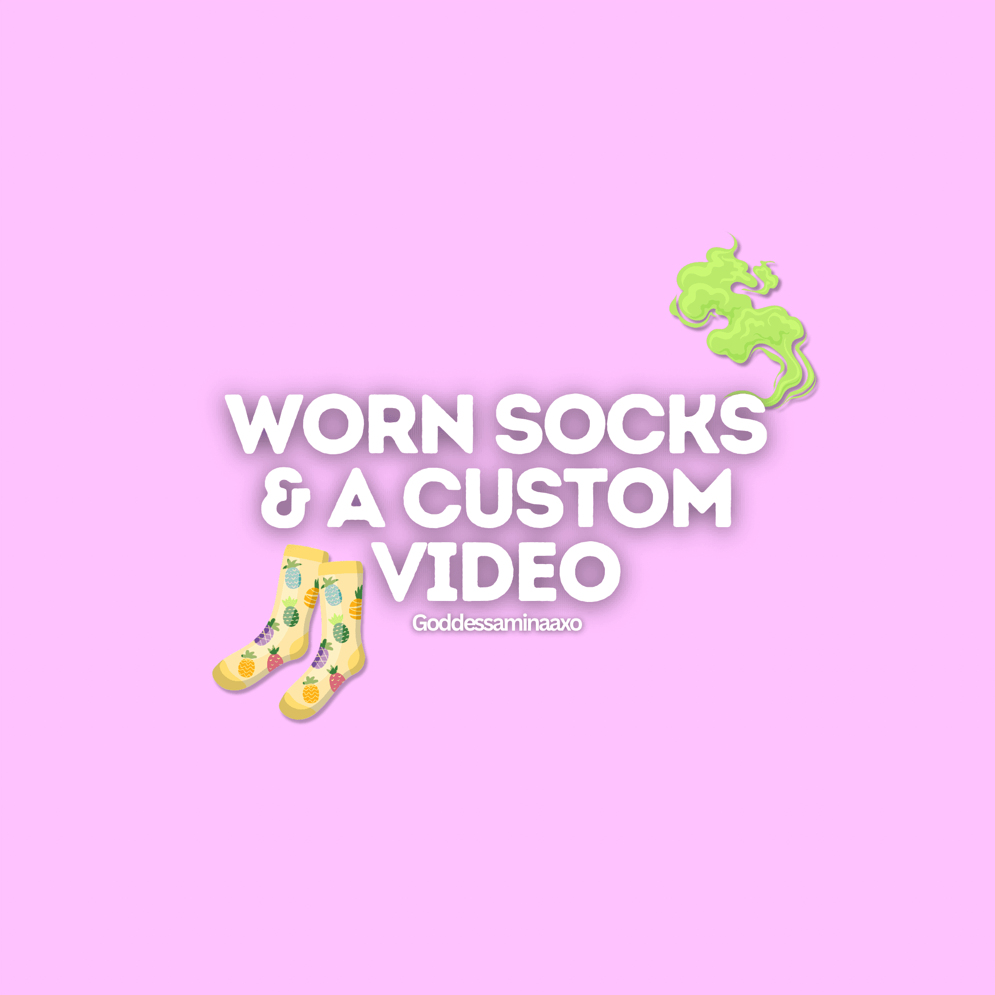 Worn Stinky Socks And Custom Video