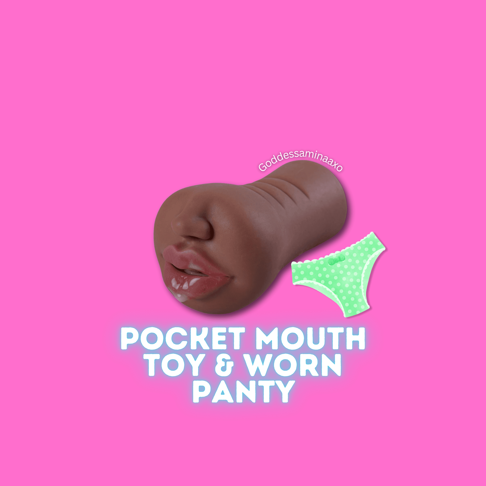 Pocket Mouth Toy And Worn Panty