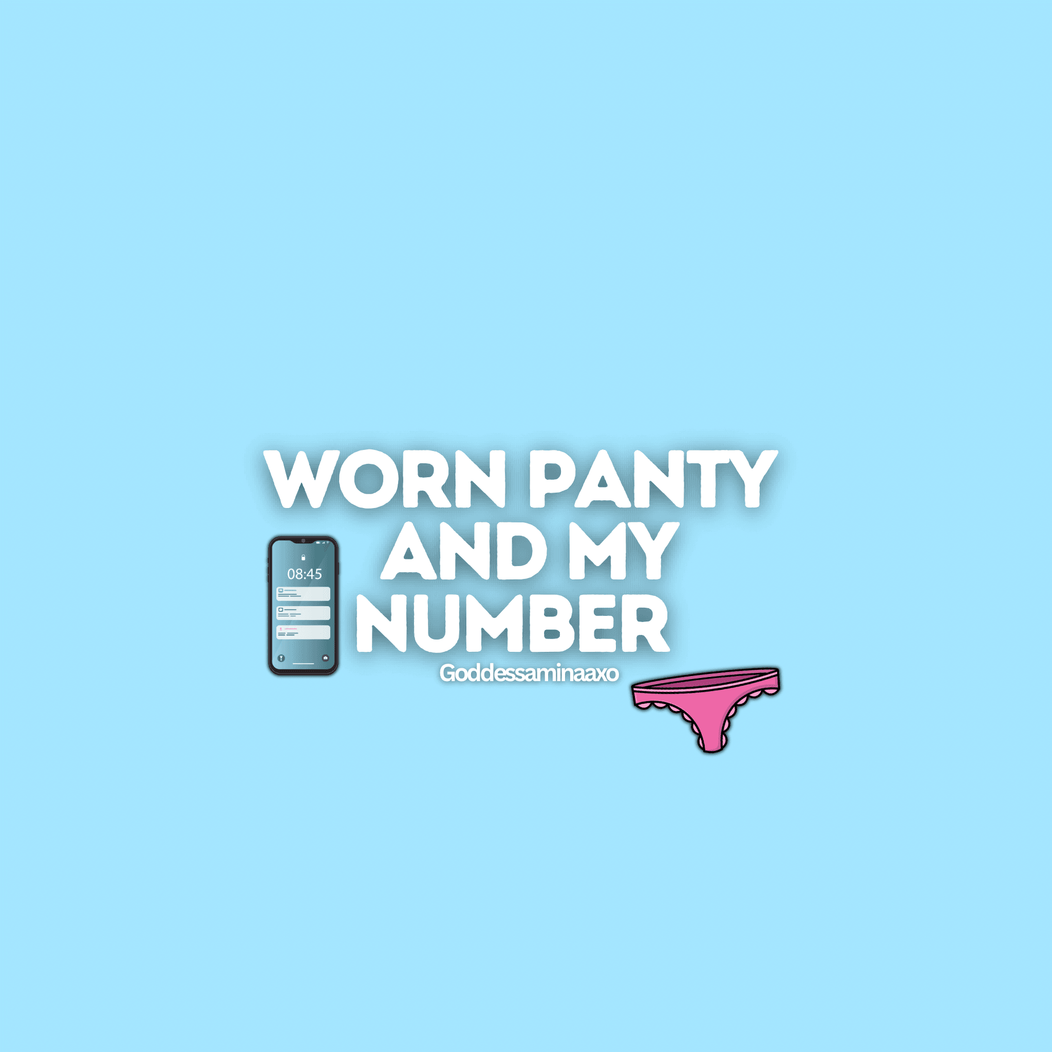 My Number And Worn Panty