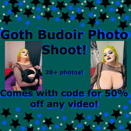 Goth Girl Budoir Photo Shoot