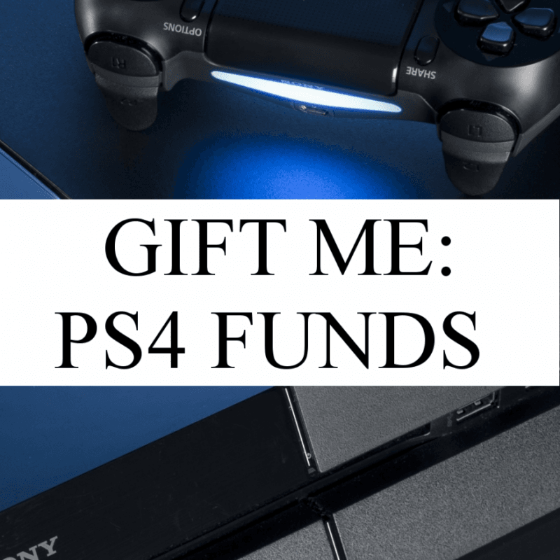 GIFT ME: PLAYSTATION FUNDS