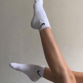 white socks