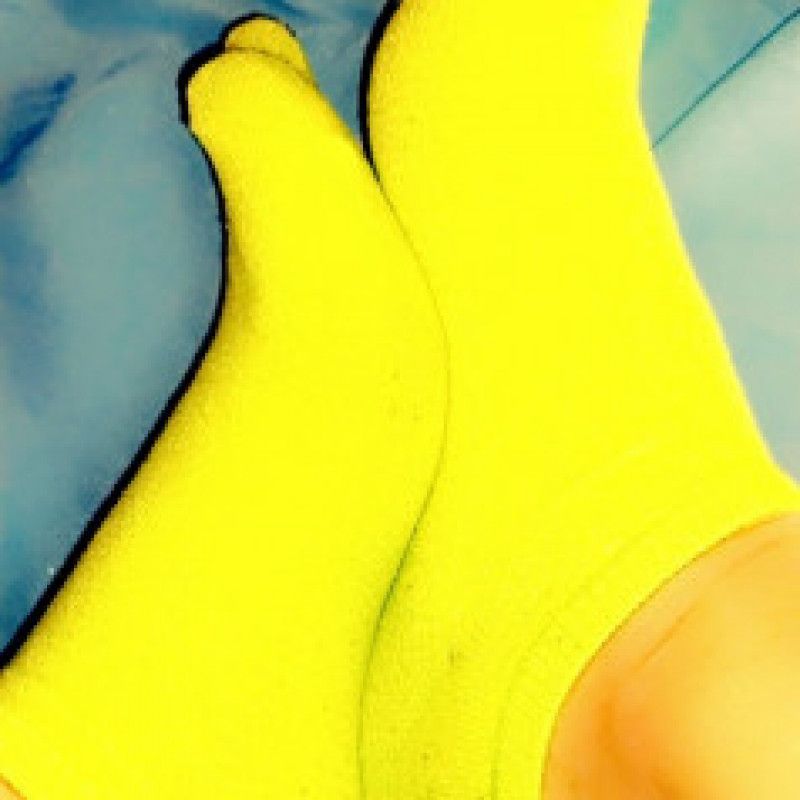 Bright ankle socks