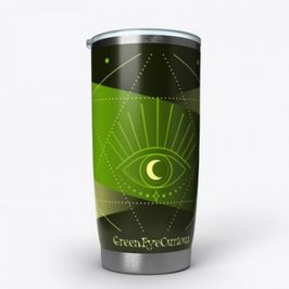 GreenEyeCurious3 Stainless Steel Tumbler